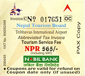 Flughafen Tax Nepal